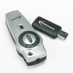 Wireless notebook presenter w/ laser pointer ivr-61100