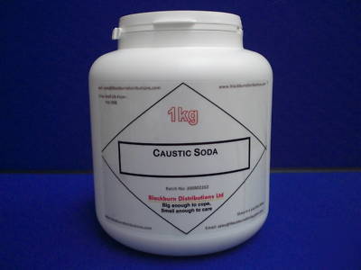 Caustic soda - 1KG (sodium hydroxide)