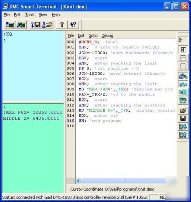 Galil dmc-1830 h optima pci motion controller +CABLE100