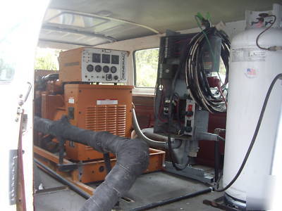 Portable emergency power unit package