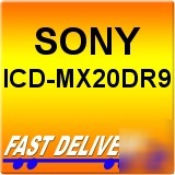 Sony icd-MX20DR9 digital voice up/operated recorder vor