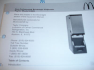 Taylor 2 flavor orange juice dispensing machine pn-C009