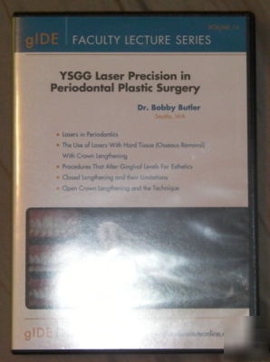Ysgg laser precision in periodontal plastic surgery dvd
