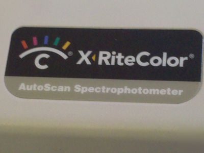 X-rite autoscan spectrophotometer DTP41 free shipping