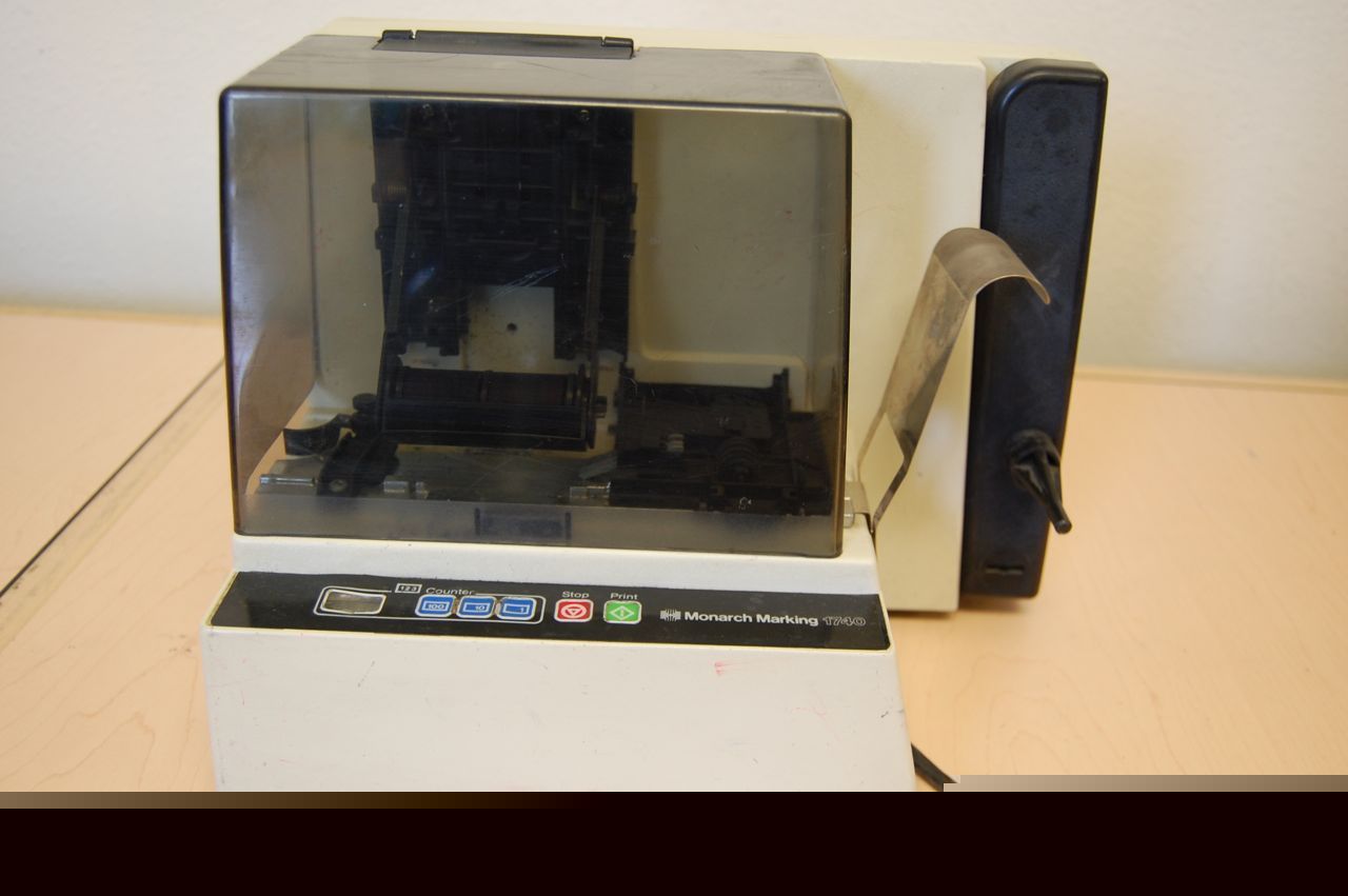 Monarch marking 1740 pos label tag printer paxar