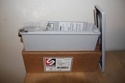 New stahlin fiberglass enclosure CF1144- -