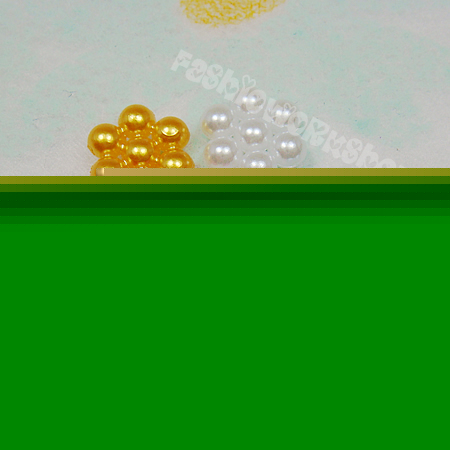 300 flower pearl bead bridal favor craft mix color 9MM