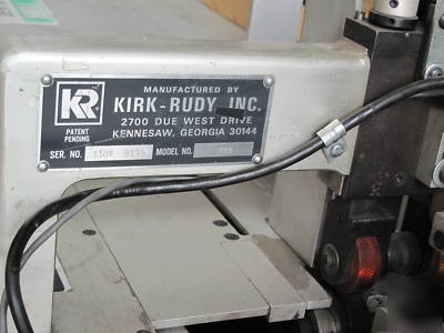 Kirk rudy 215 223 stamping system