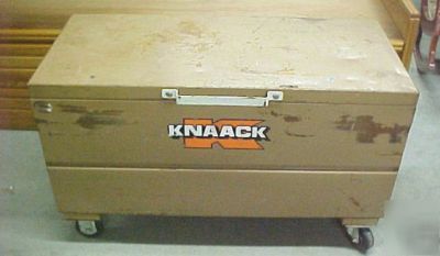 Knaack rollaway wheels tool chest cabinet storage locks