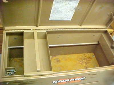 Knaack rollaway wheels tool chest cabinet storage locks