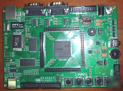 New ARM7 44B0 embedded controller development board 