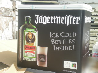 New commercial jagermeister freezer bar store rare
