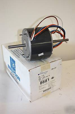 New emerson 8681 motor 1/5HP 1650 rpm whirlpool room ac 