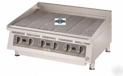 New ultra-max lava rock char-broiler- - model 8048CB