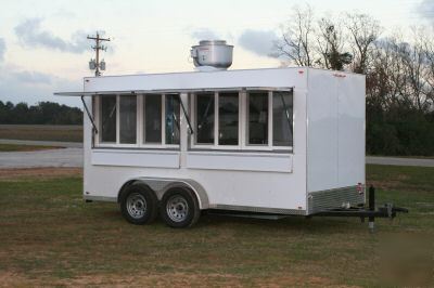 2010 7 x 14 catering concession trailer / kitchen