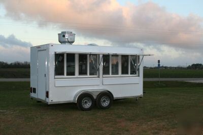 2010 7 x 14 catering concession trailer / kitchen