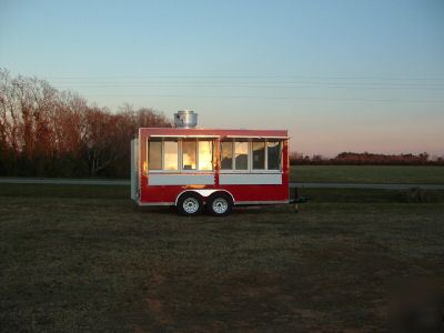 2010 7 x 14 catering concession trailer / kitchen