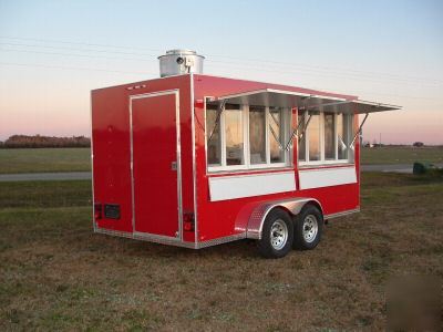 2010 7 x 14 catering concession trailer / kitchen