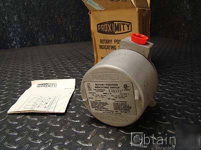 Proximity controls rotary position switch 12AD6 NEMA4