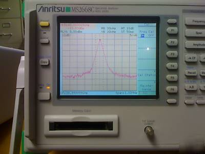 Anritsu MS2668C 40 ghz spectrum analyzer options: 03&90