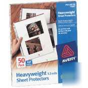 Avery-dennison top loading sheet protector |1 box|