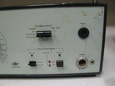 Bruel & kjaer 1617 band pass filter