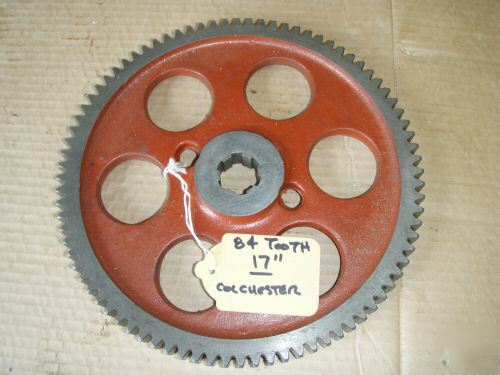 Clausing colchester 84 tooth end gear 17 inch swing