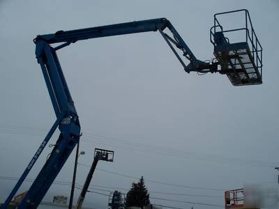 Genie z-60 rough terrain boom lift