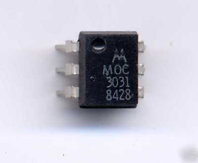 MOC3031 - zero-cross optoisolators triac driver