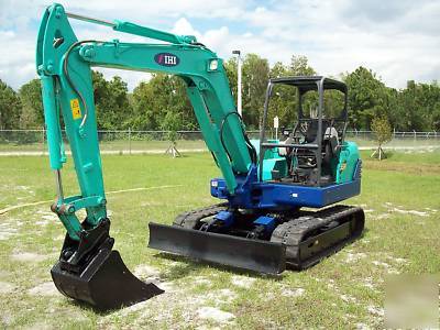 New ihi 55NX excavator,08,618 hrs,12,773 lbs,w/ breaker