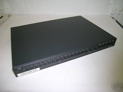 Pelco MX4016CD 16 channel color duplex multiplexer