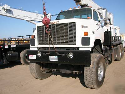 Pitman hl 1500 crane mounted on gmc brigadier