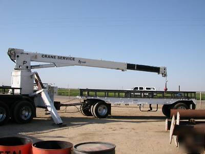 Pitman hl 1500 crane mounted on gmc brigadier