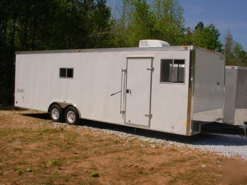 8.5X28 haulmark enclosed cargo office trailer