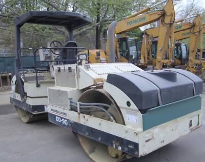 '99 ingersoll rand DD90 diesel asphalt roller compactor