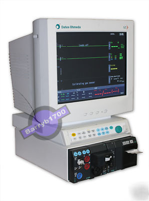 Datex-ohmeda s/5 anesthesia monitor - in mint condition