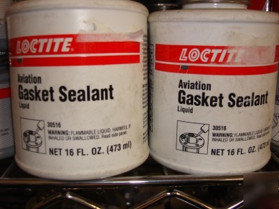 New 2-16OZ loctite aviation gasket sealant 30516 