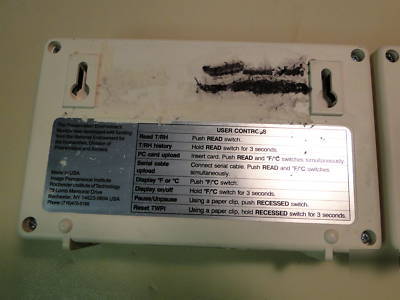 Preservation environment monitor X2 track temp humidity