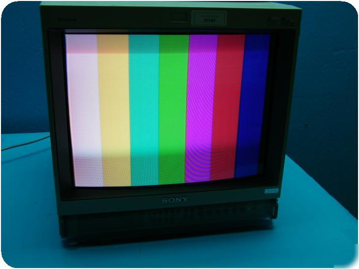 Sony pvm-20M2MDU trinitron color video monitor