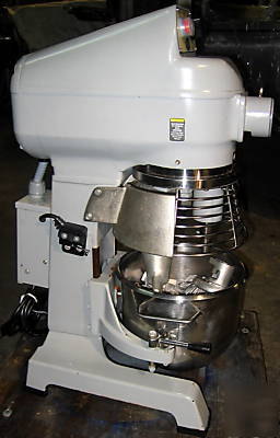 Globe 10QT quart bakery pizza commercial mixer w/ acc