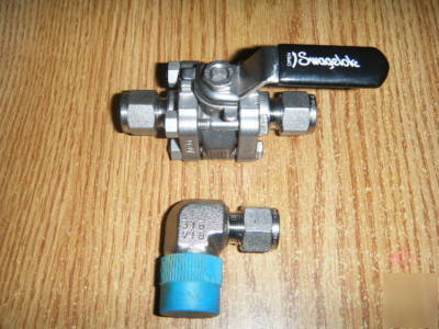 New swagelok,stainless steel fittings, 