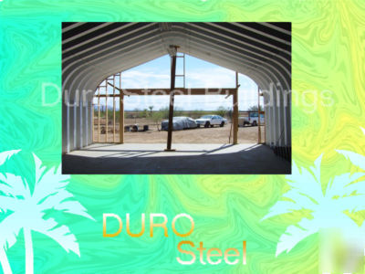 Duro steel workshop 20X20X16 metal garage buildings 