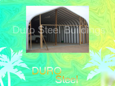 Duro steel workshop 20X20X16 metal garage buildings 