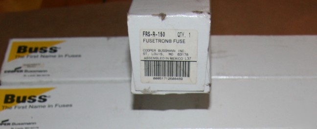 New buss frs-150-r FRS150R fusetron cooper bussman fuse 
