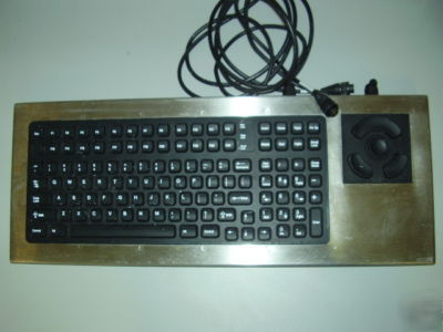 Tip dt-2000 stainless steel desktop industrial keyboard