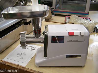 Alfa #12 countertop electric meat grinder deer hunting