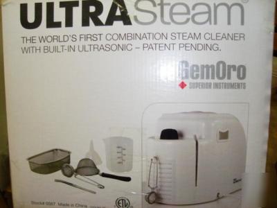 Gemoro dental / jewely ultra steam cleaner mini