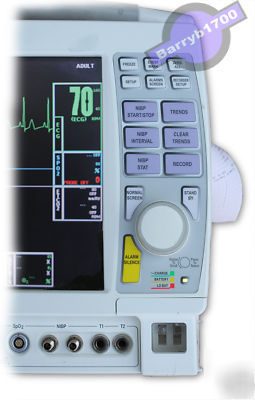 Invivo M12 3550A anesthesia monitor- free ship in usa 
