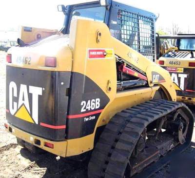 Loegering vts 17.7 track system for caterpillar 246B