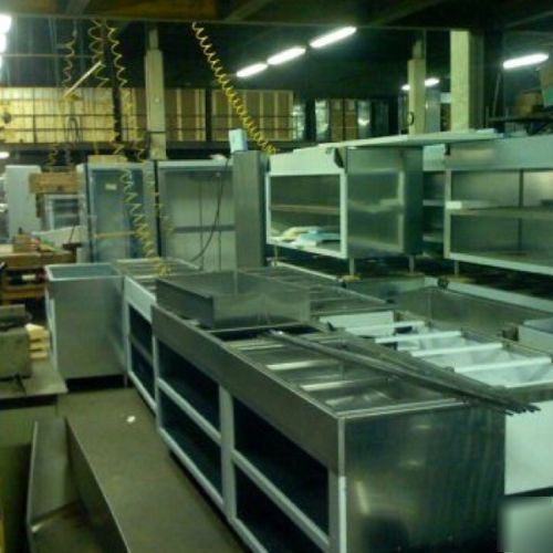 New chef base 4FT stainless steel refrigerated cooler 